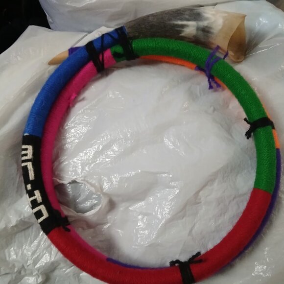 Handcrafted Mapuche Trutruka Circular (Chile/Bolivia) - Picture 1 of 10